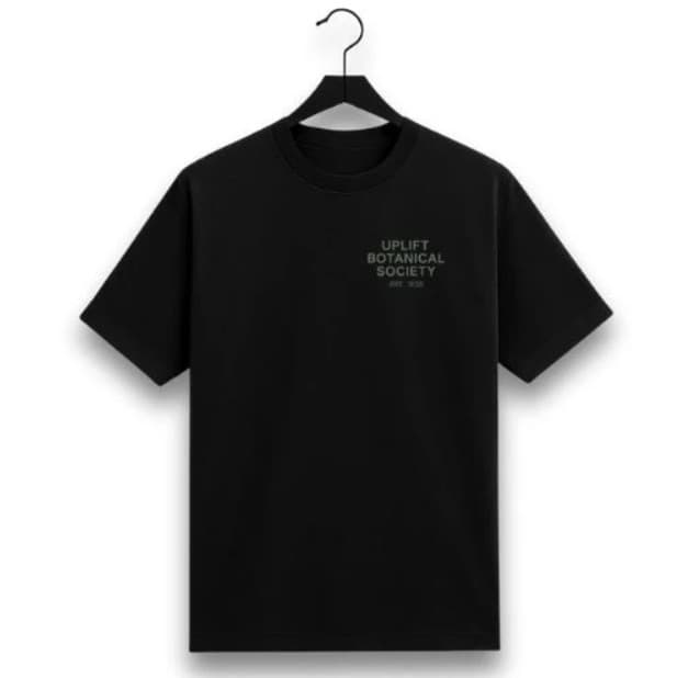 UpLift - Botanical Society Tee - Vintage Black - L