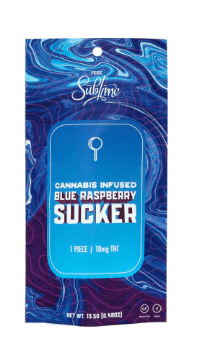 Sucker Blue Raspberry