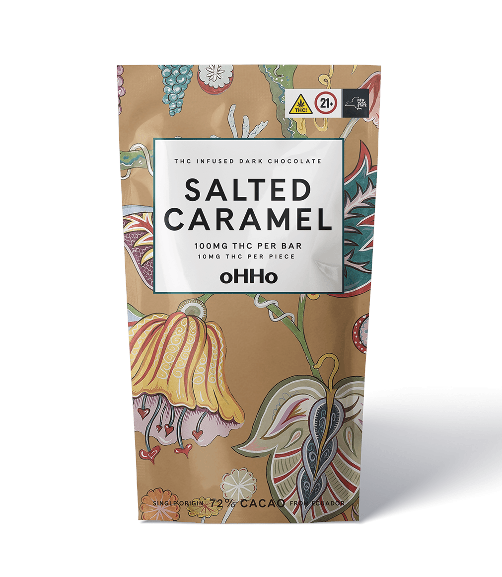 Salted Caramel Dark Chocolate Bar