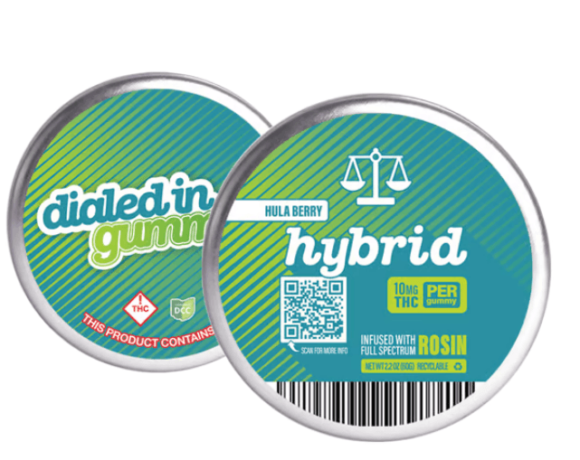 Dialed In: Hula Berry - Live Rosin Gummies 10pk 100mg