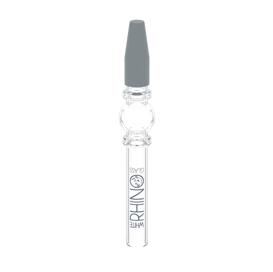 White Rhino Quartz Dab Straw