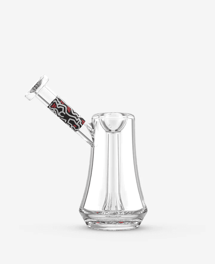 Black, Red, White Bubbler