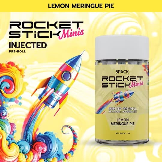 .6g Injected Prerolls Lemon Meringue