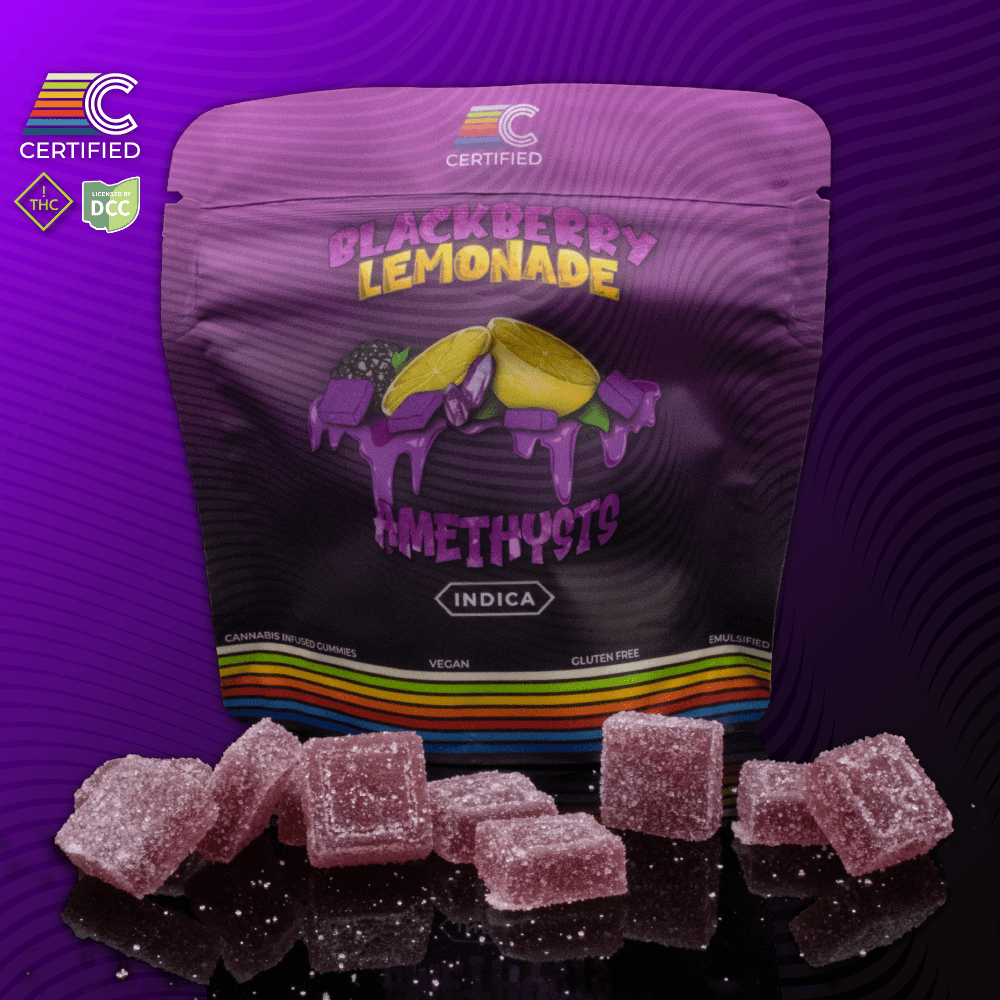 Blackberry Lemonade Amethysts 110mg (Indica) | Certified