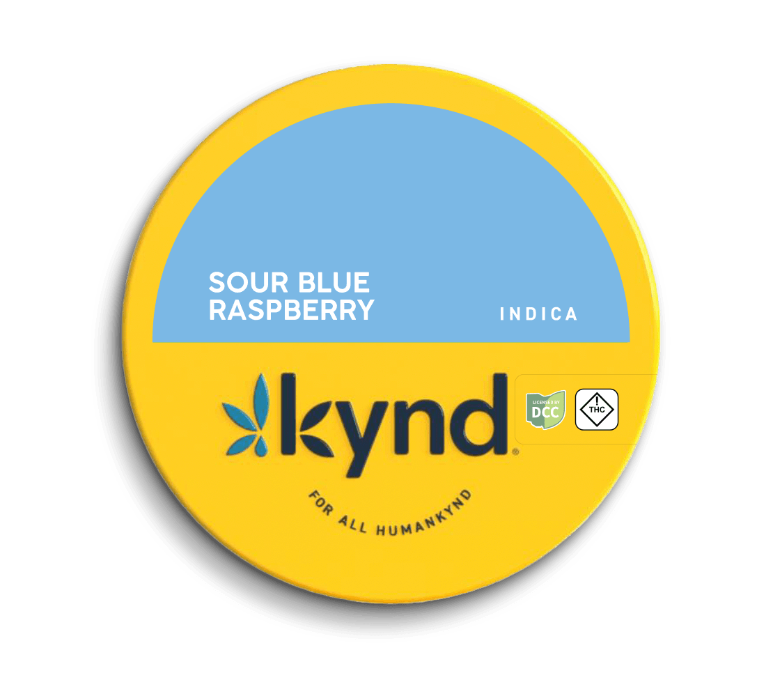 Sour Blue Raspberry - Gummies 10pk 100mg