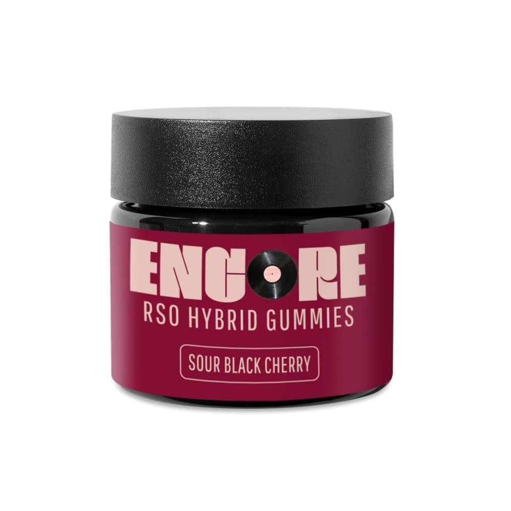 Sour Black Cherry RSO Gummies - 1181309