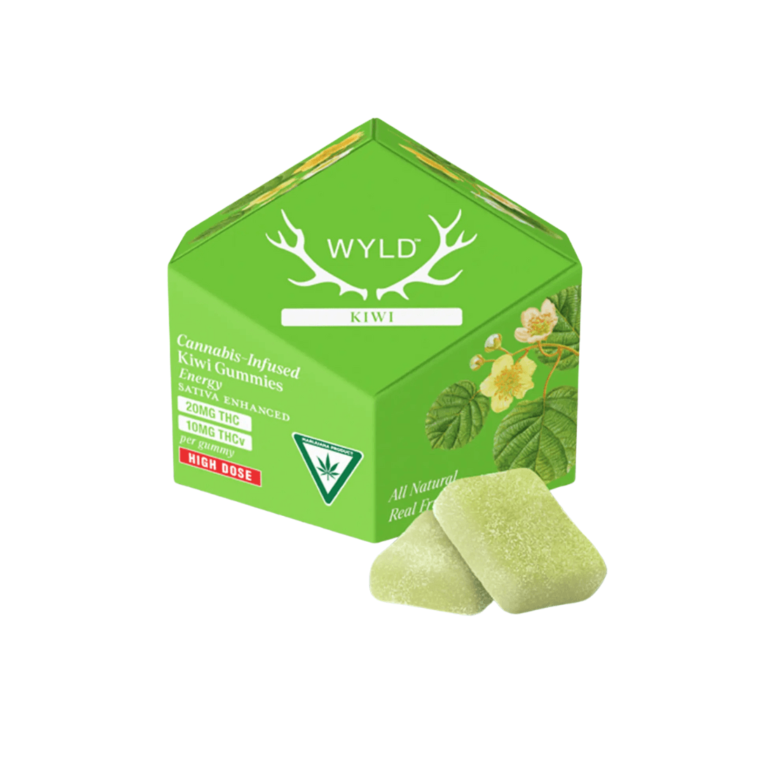 Kiwi 2:1 THCv + Sativa Enhanced Gummies