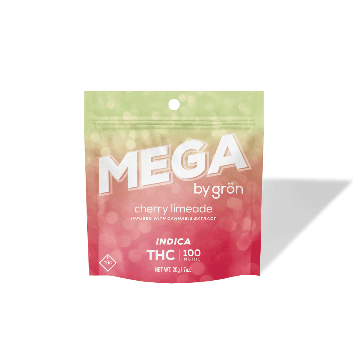 Gummies - Cherry Limeade Mega Pearls (I) (10pk) 100mg