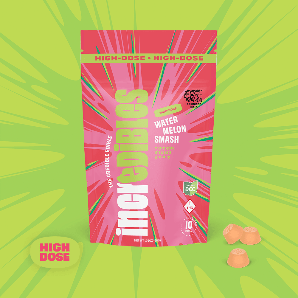330mg High-Dose Watermelon Smash Gummies | 10pk