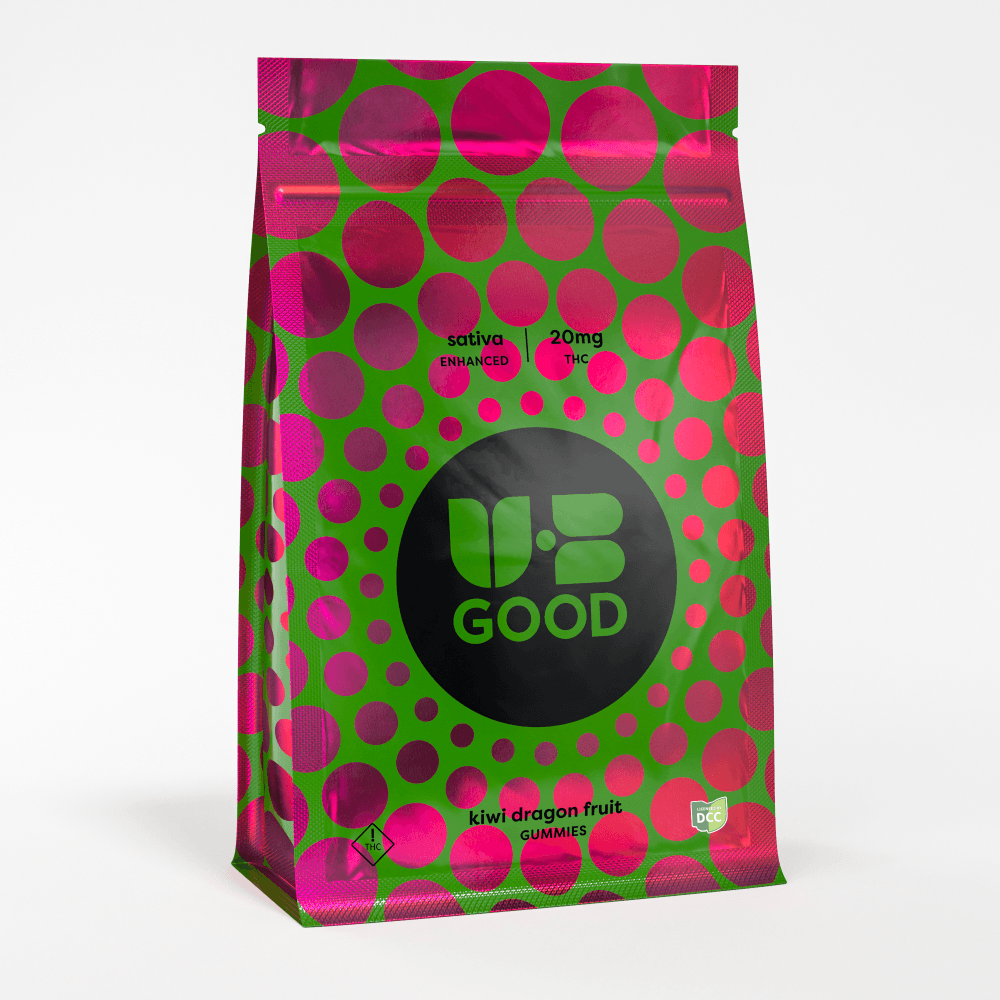 Kiwi Dragonfruit (Hybrid) - Gummies - 10PK - 110mg