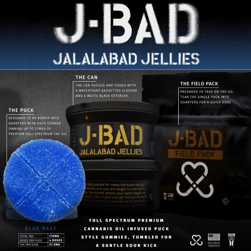 JBAD BLUE RAZZ (110MG)