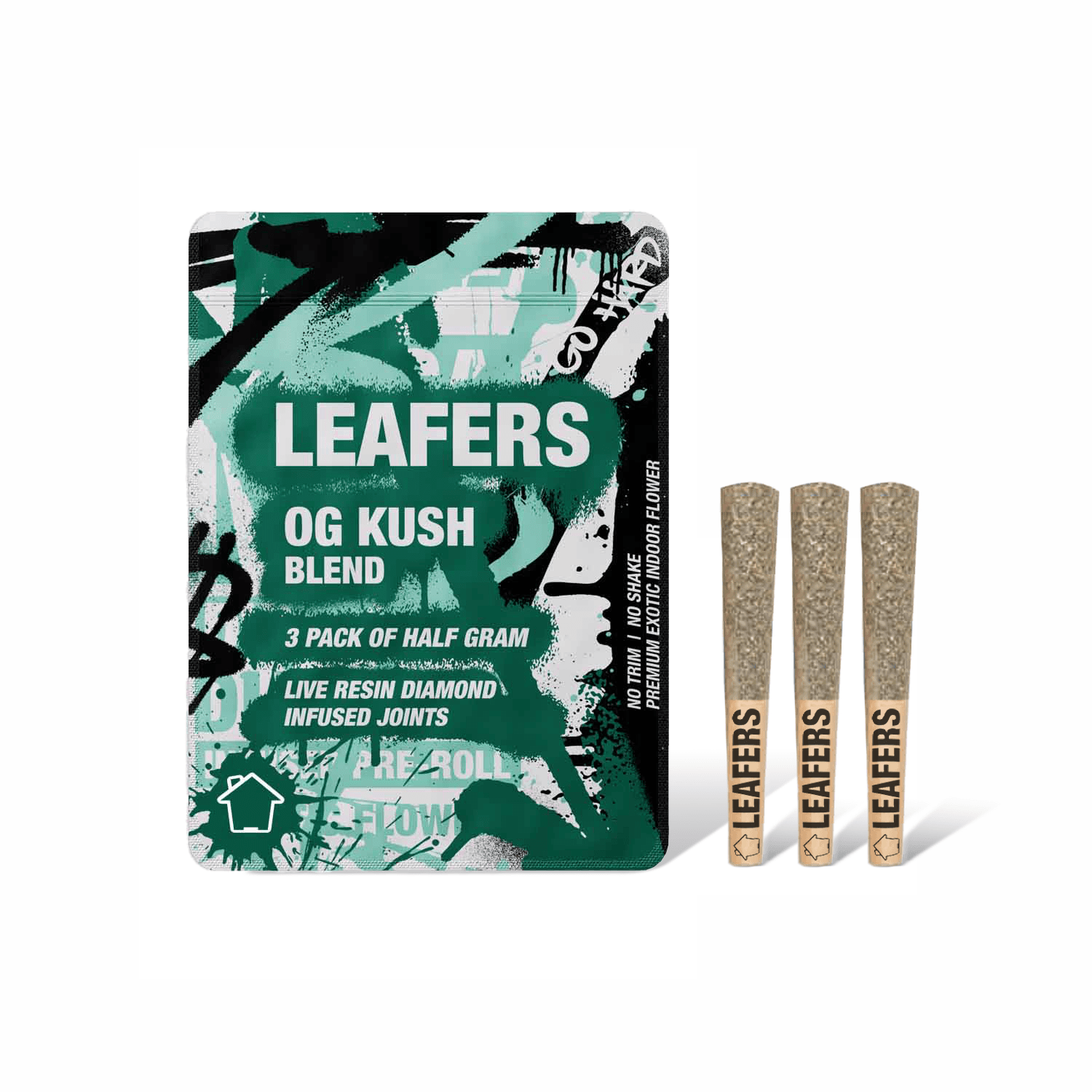 1.5g <3x.5g> Diamond Infused Prerolls