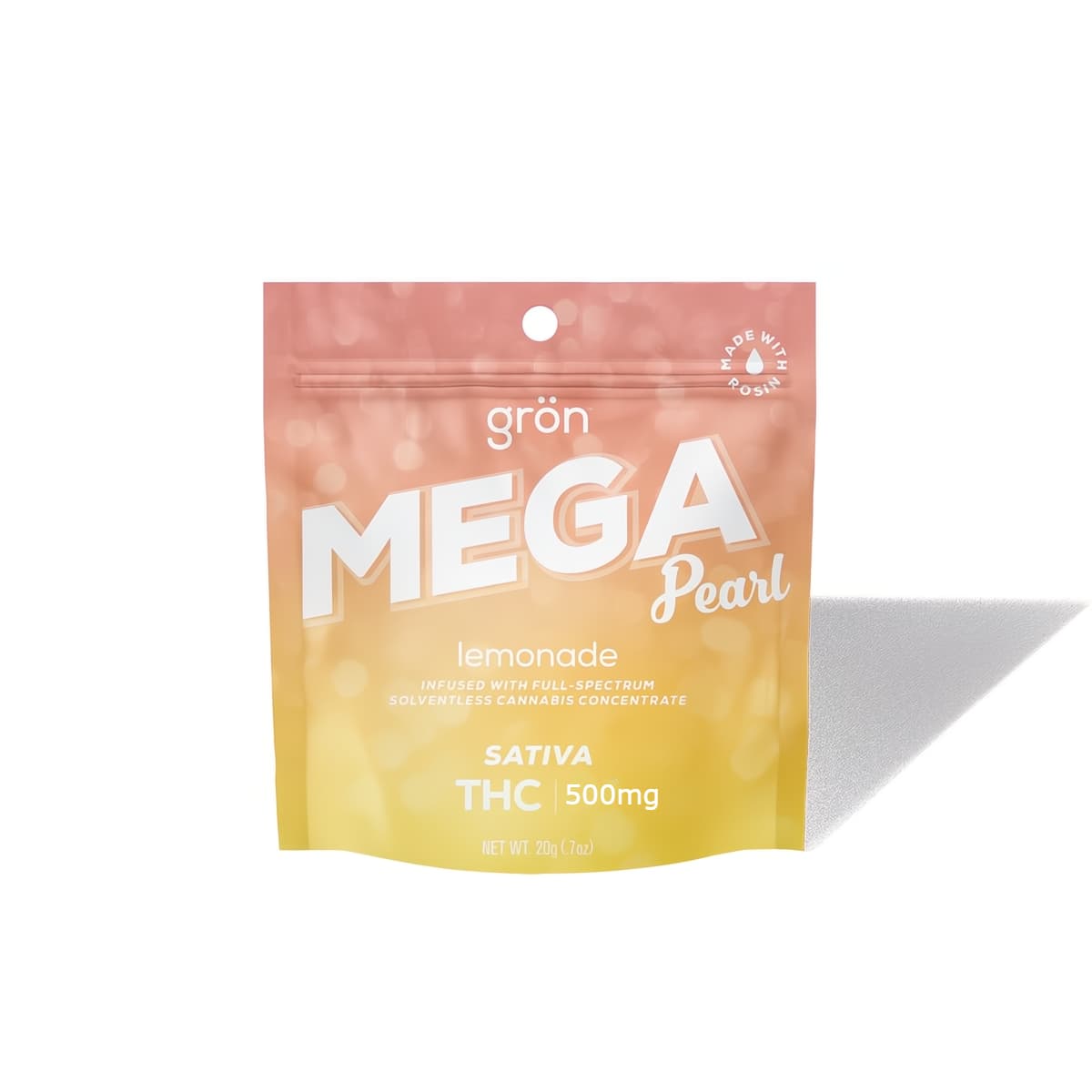 Lemonade Mega Pearls 500mg | 10pk