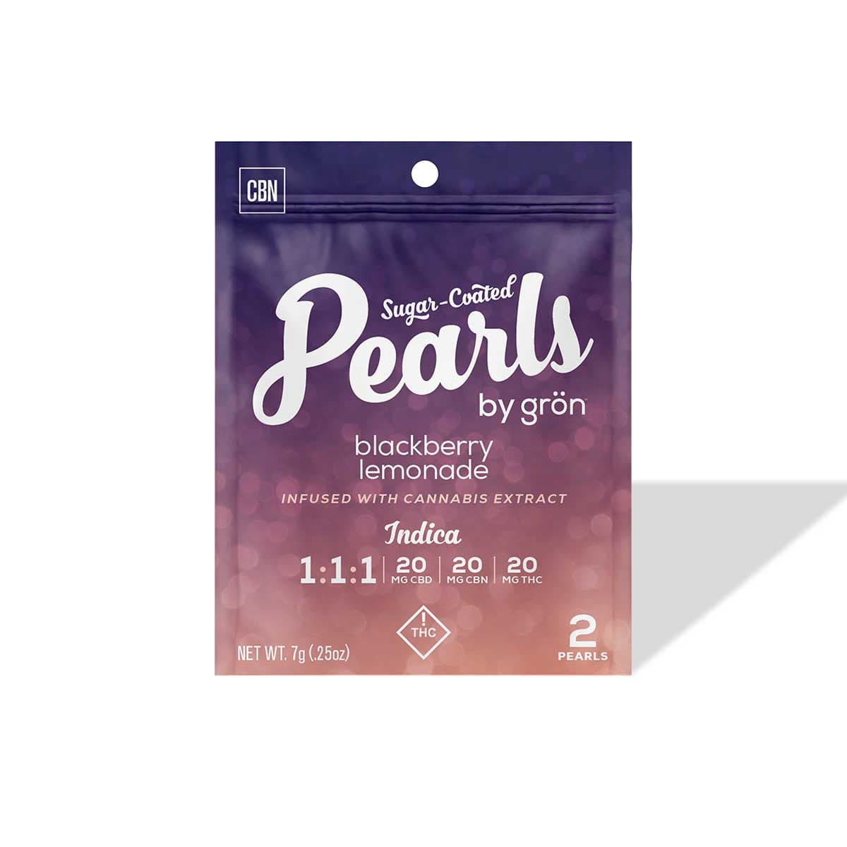 Blackberry Lemonade | Pearl Gummies 20mg 1:1:1 THC:CBN:CBD 2pk