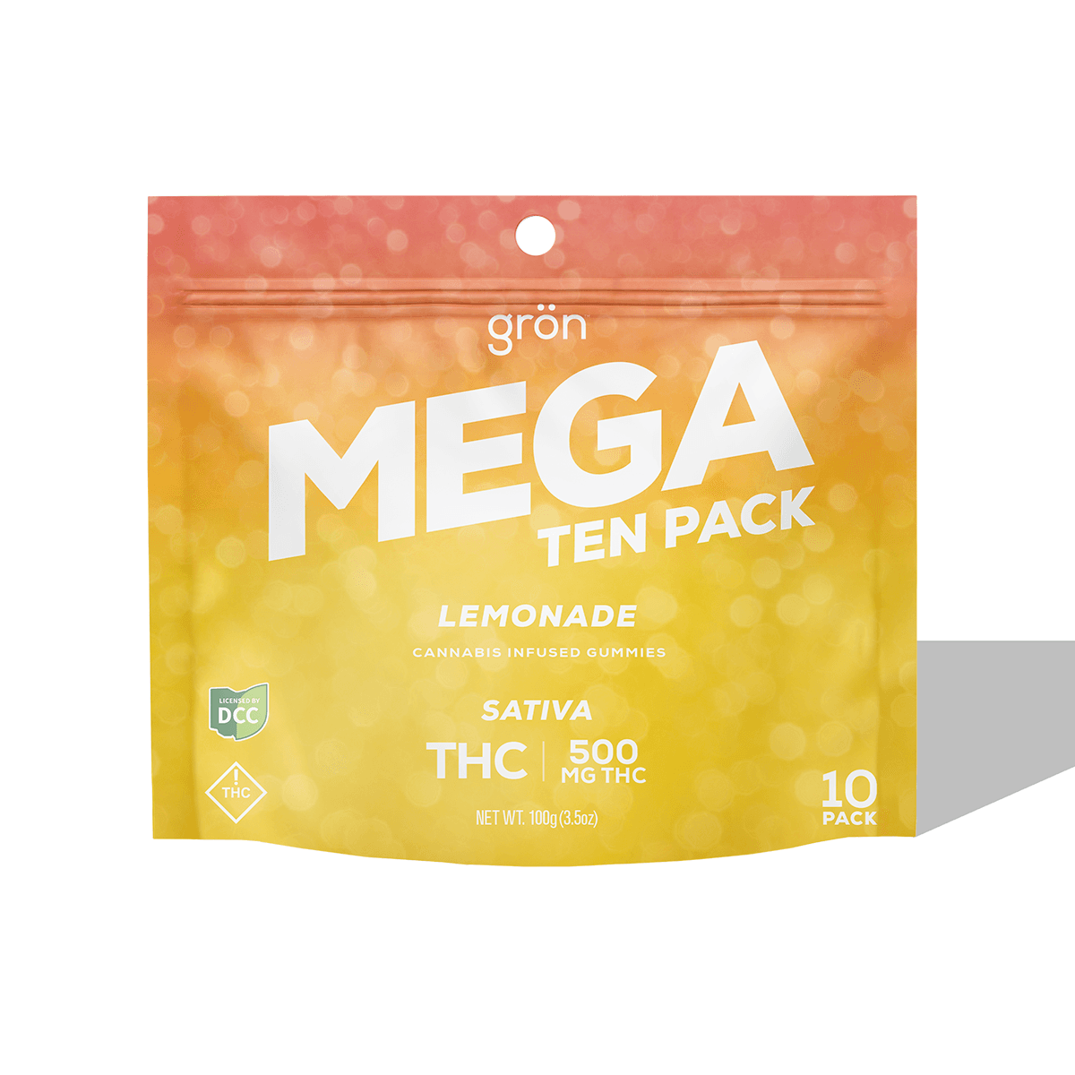 Lemonade High Dose Mega Gummies