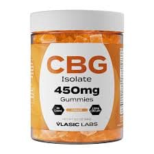 Orange - CBG Isolate Gummies | 30 count, 450mg