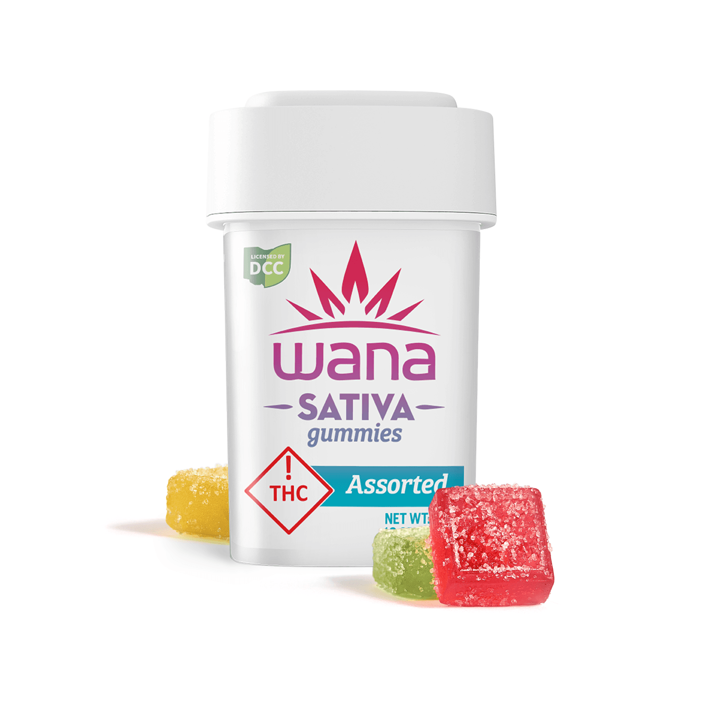 Assorted Sativa | 10pk 110mg Sour Gummies