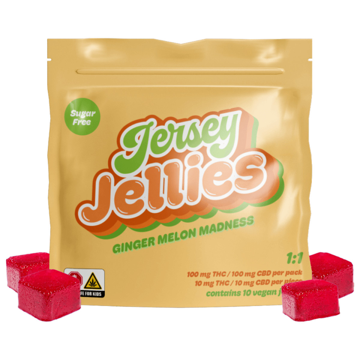 Resin Gummies Ginger Melon Madness