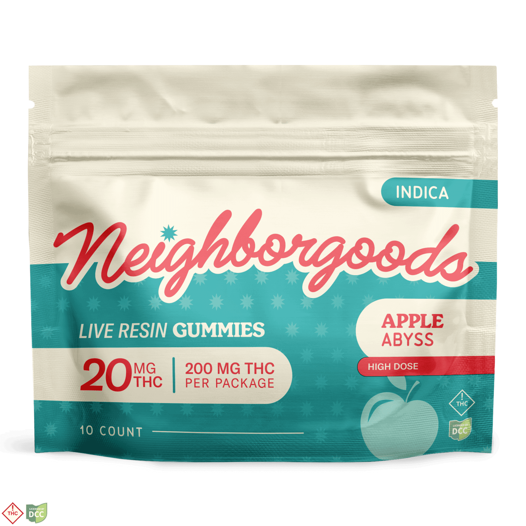 Apple Abyss - Live Resin Gummies - 200mg 10pk