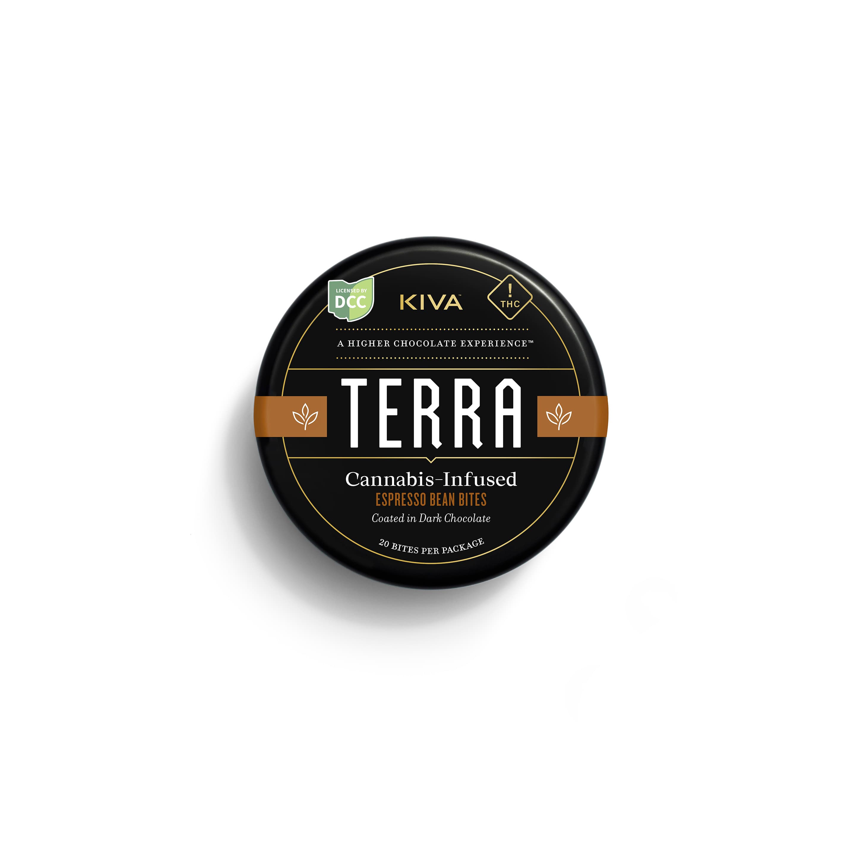 Dark Chocolate Espresso Bean Terra Bites