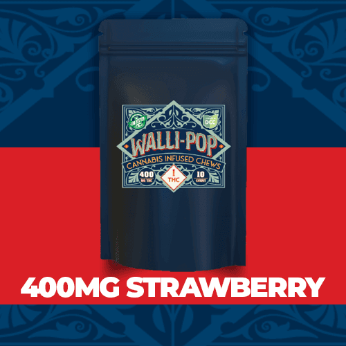 Strawberry - 400mg Candies - 10pk