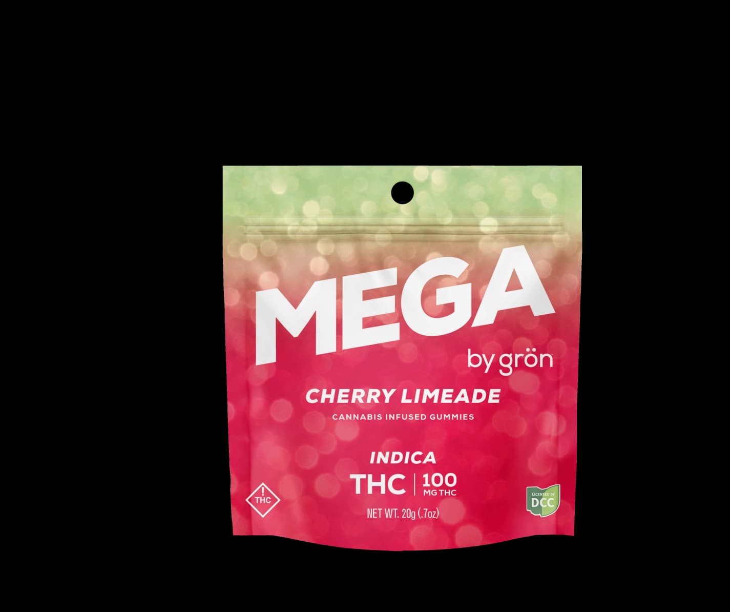 Gron - Cherry Lime - Gummy Mega - 100mg 2pk