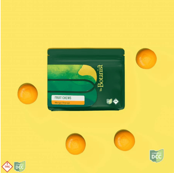 The Botanist: Mango Orange - Fruit Chews 4pk 100mg