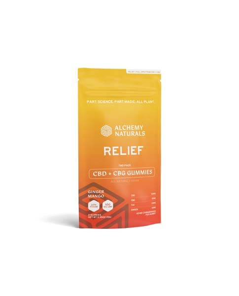 Relief Gummies Thc 5mg Cbg