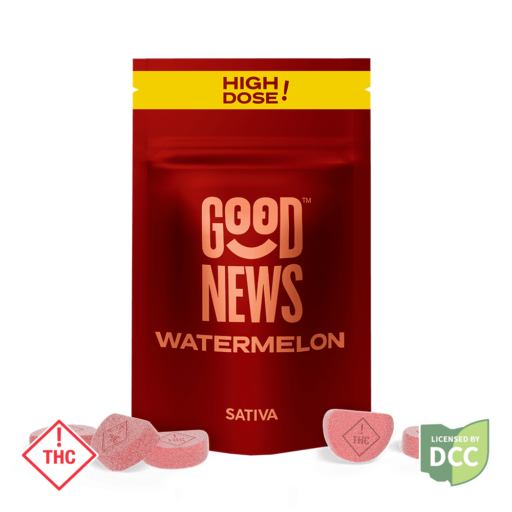 Watermelon (Sativa) - Gummies - High Dose - 550mg