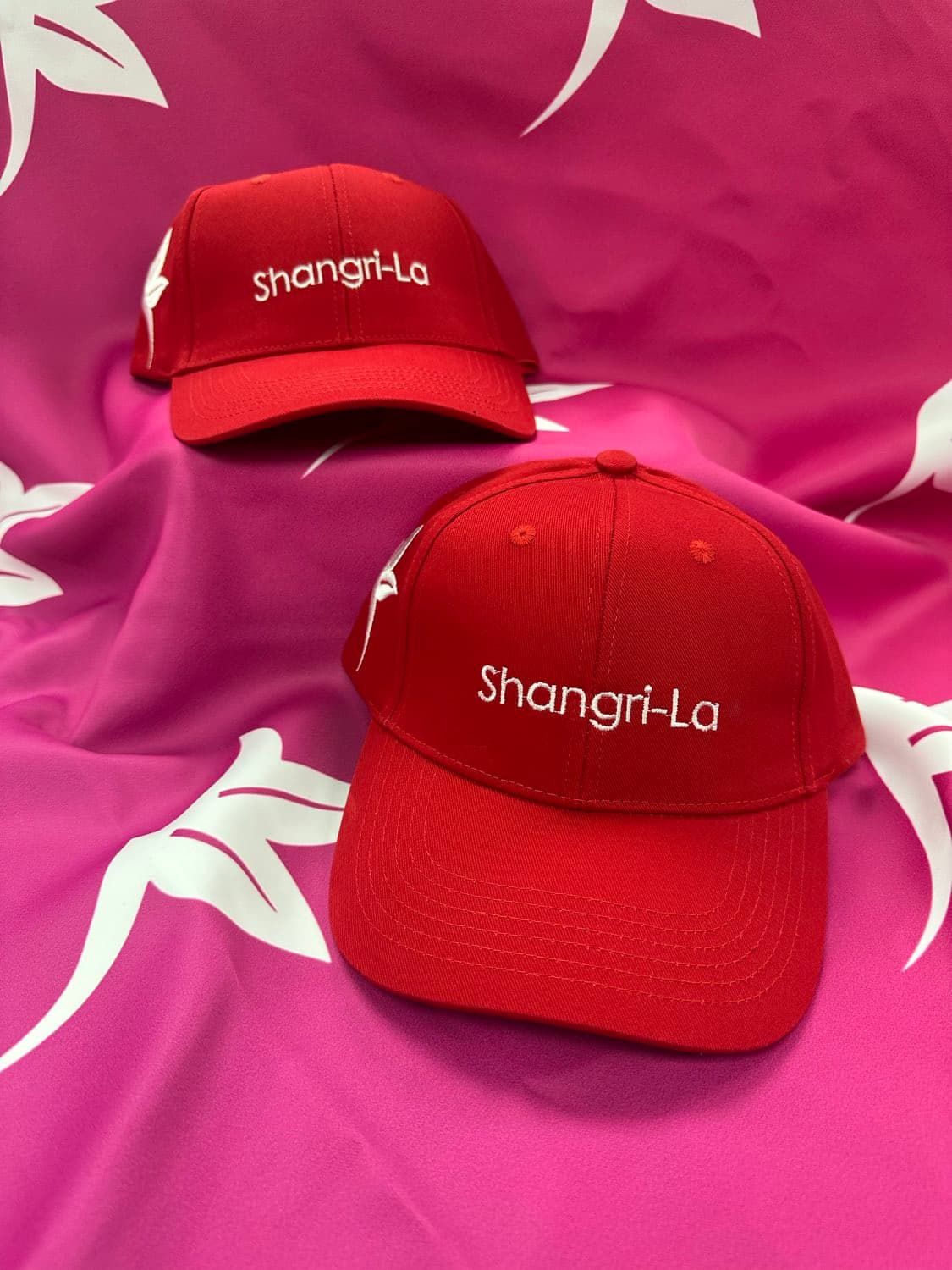 Shangri La Red White Thread