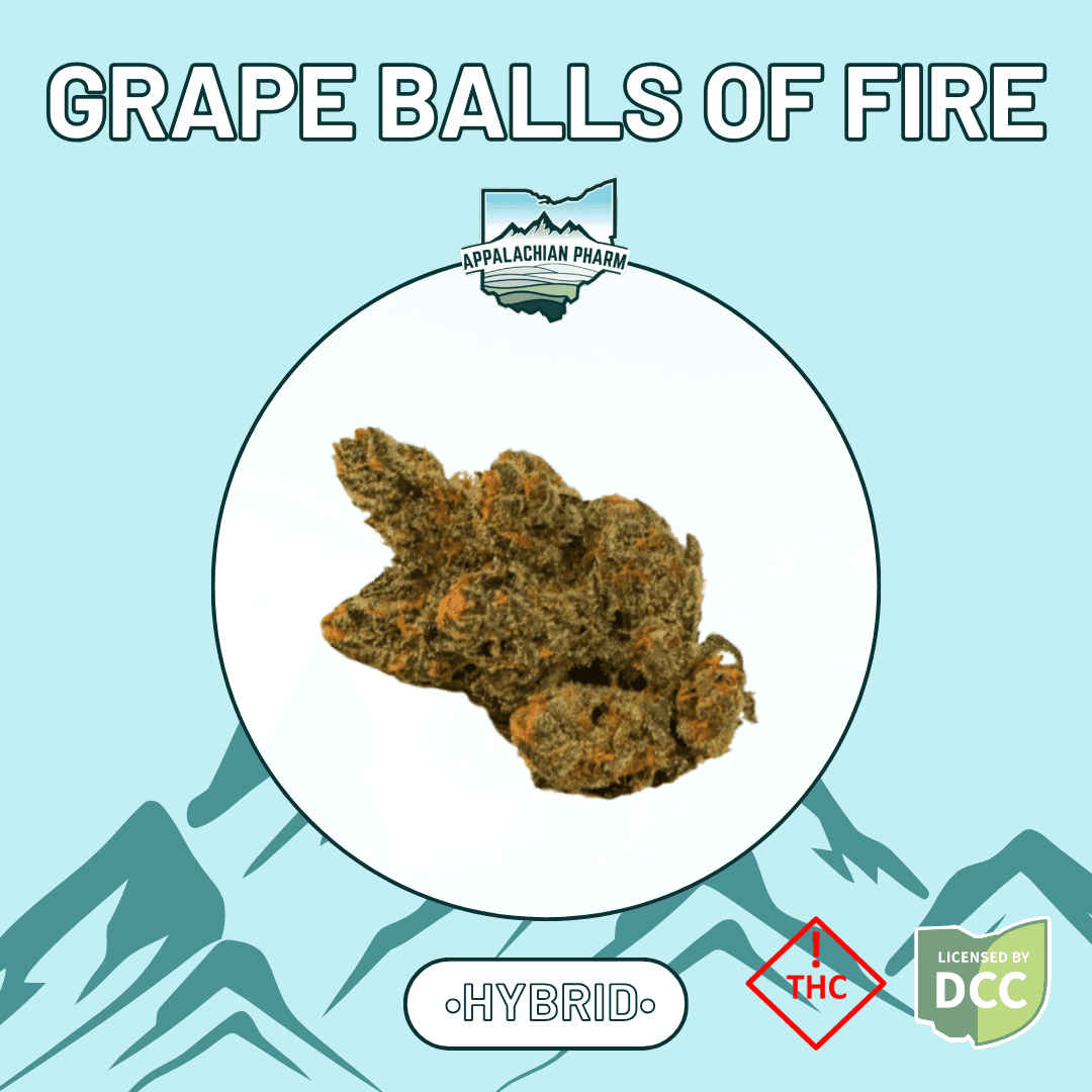 Appalachian Pharm - Grape Balls of Fire (H) - 14.15g