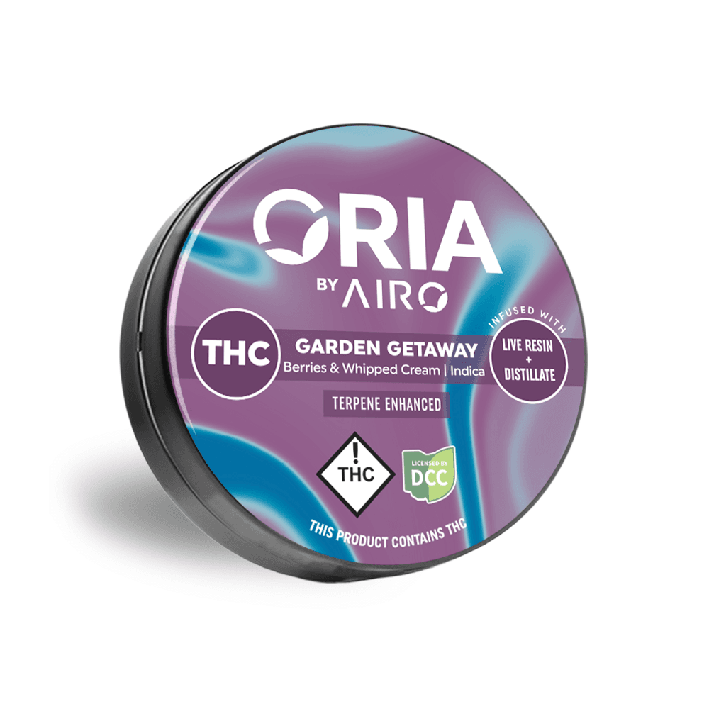 Garden Getaway Live Resin Oria Gummies