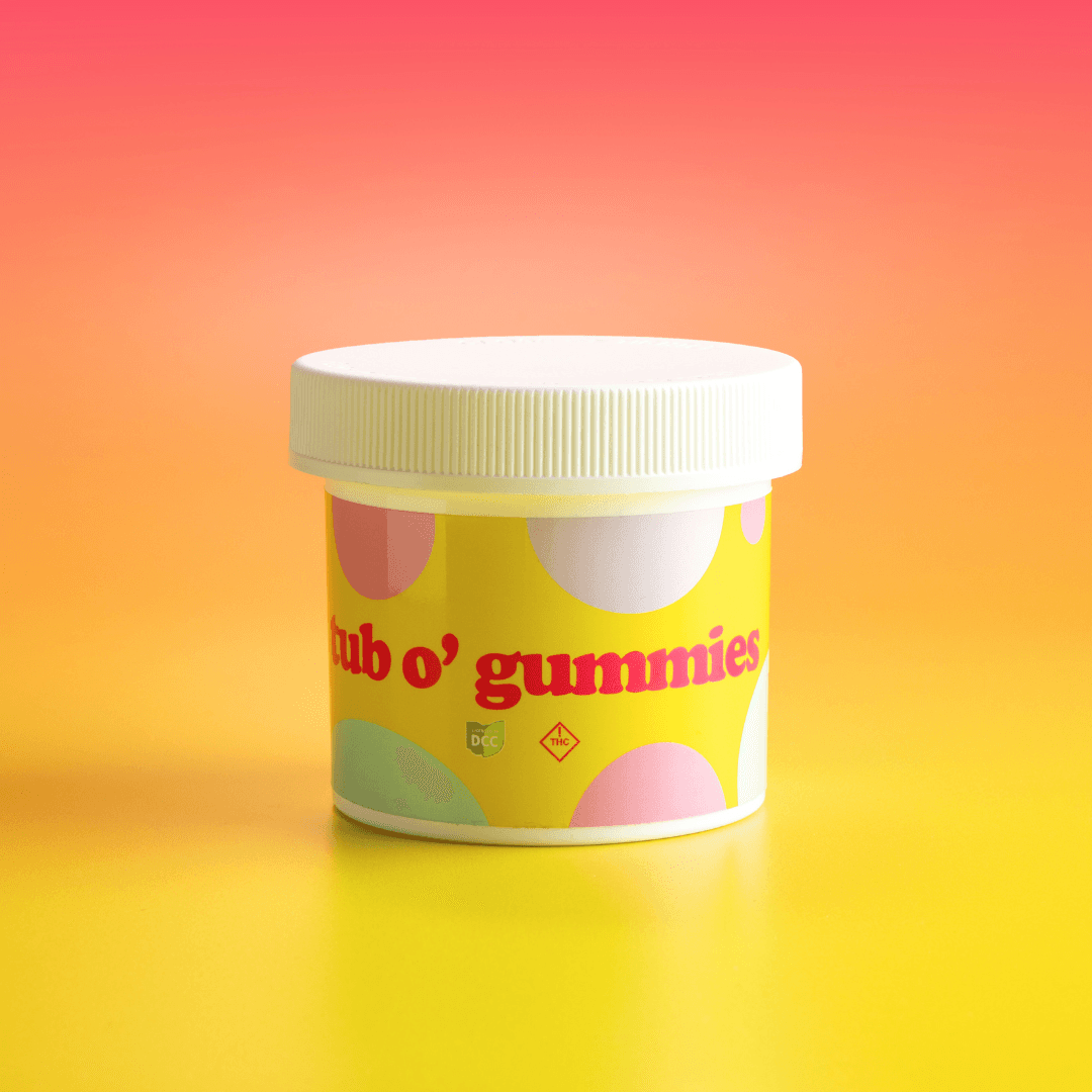 Tub'O Gummies - Blue Raspberry | 400mg | 40pk