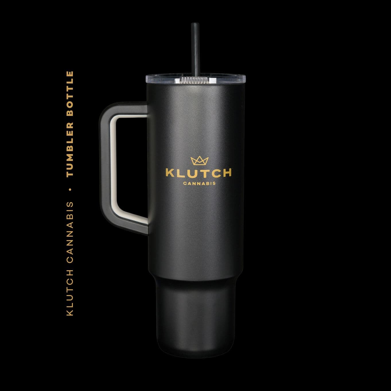 Klutch Stainless Steel 40oz Tumbler - Black