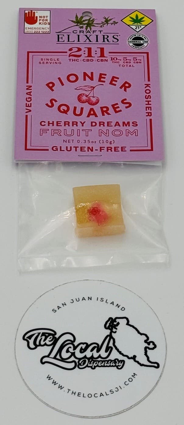 Gummies Cherry Dreams Thc/5mg Cbd/5mg