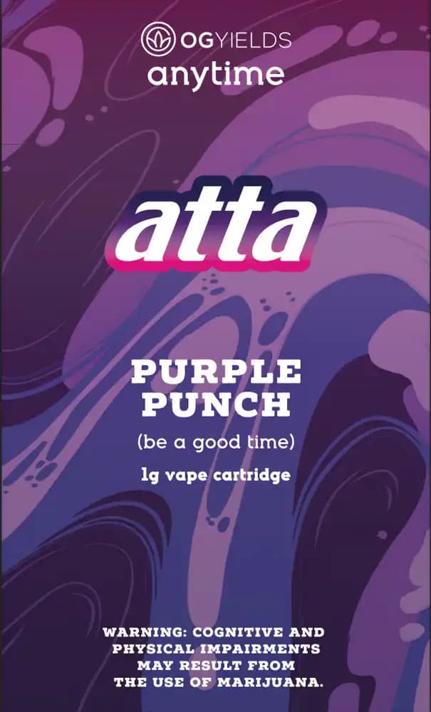 Purple Punch Vape Cart