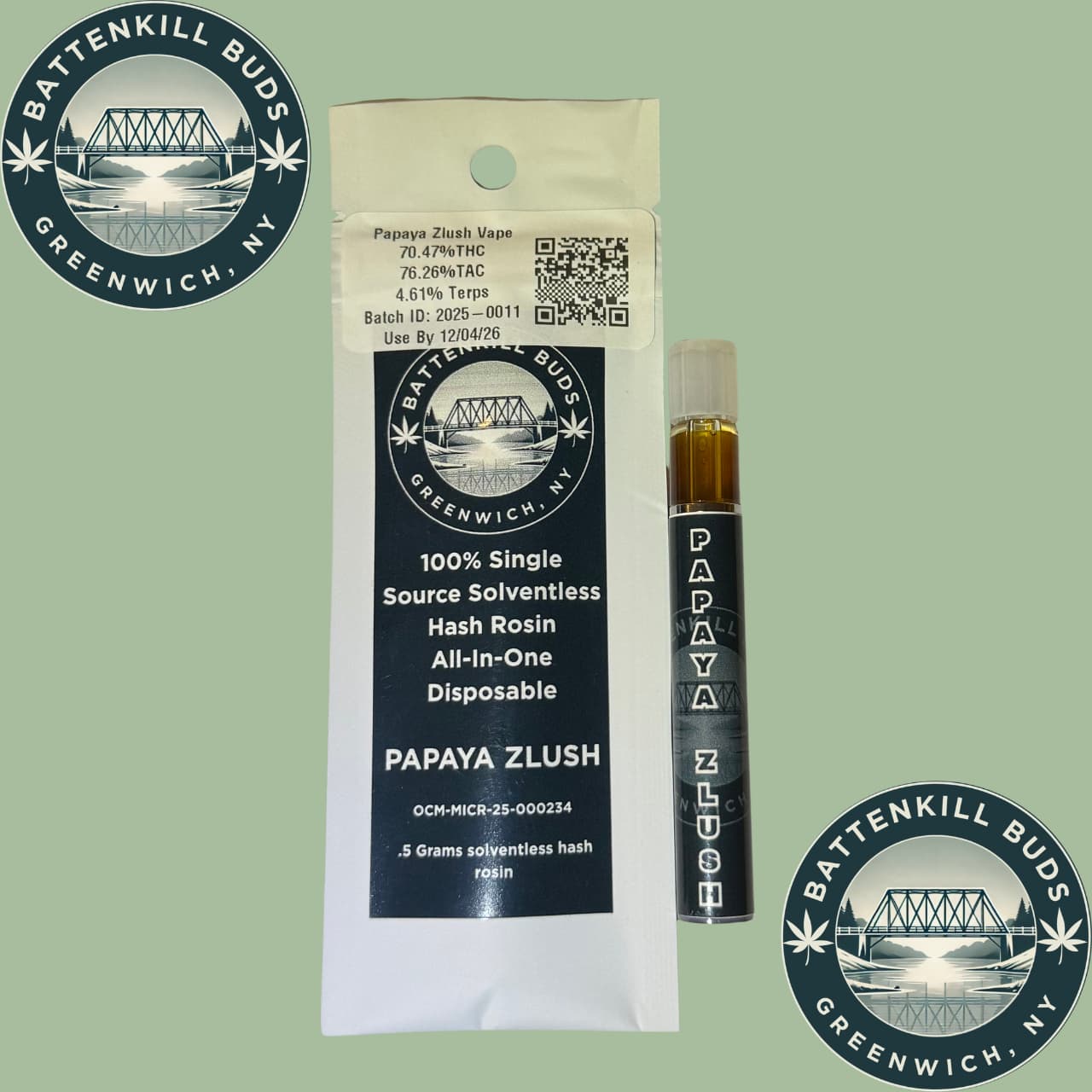 Papaya Zlush Source Rosin All