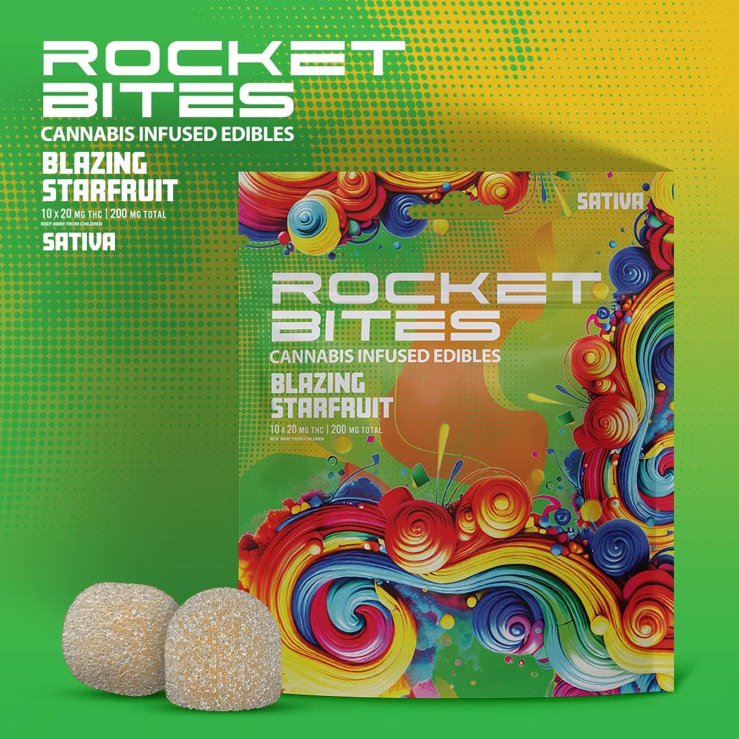 Bites Gummies Blazing Starfruit
