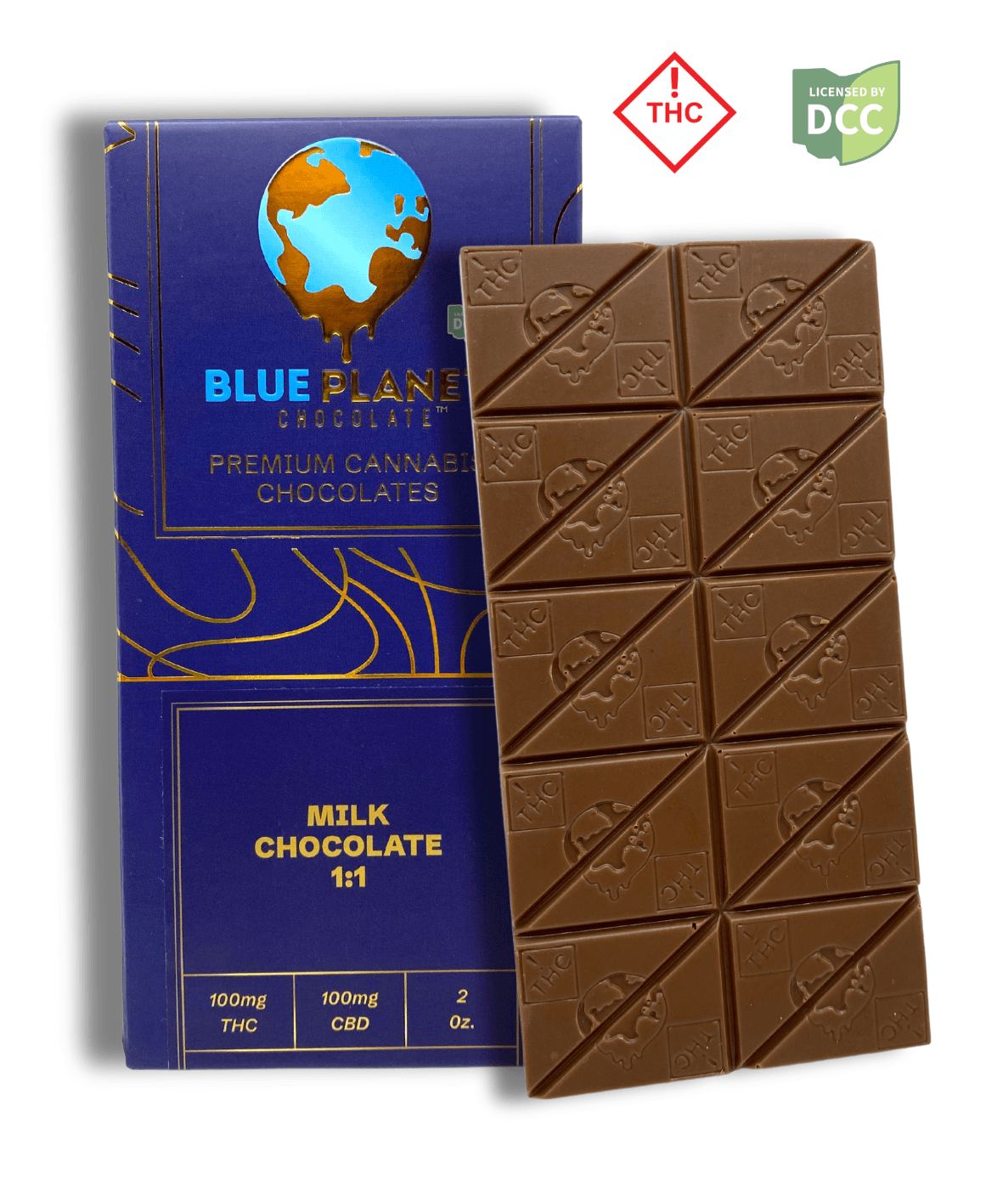 Milk Chocolate (Chill) 1:1 THC:CBD Bar (H)