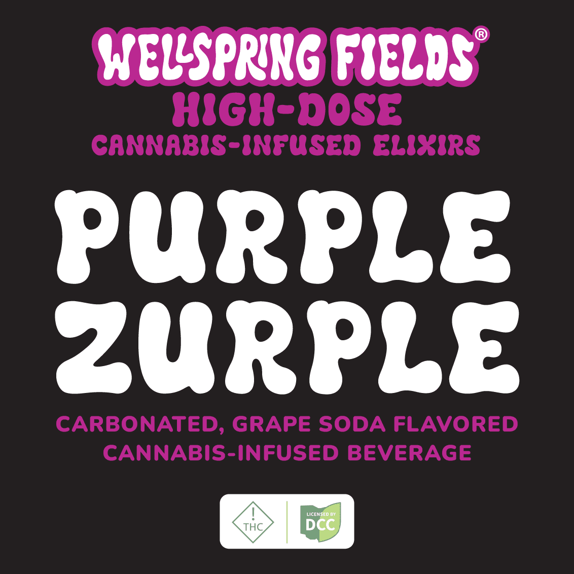 High Dose Purple Zurple Elixir (2 pack - 100mg per can) (Hybrid)