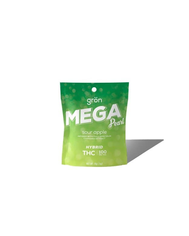 GRON: Mega Sour Apple Gummy - 100mg (Hybrid)