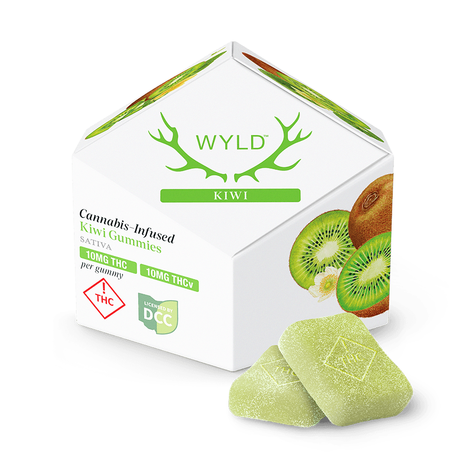 1:1 THCv Kiwi Gummies (S) 10pk - 100mg