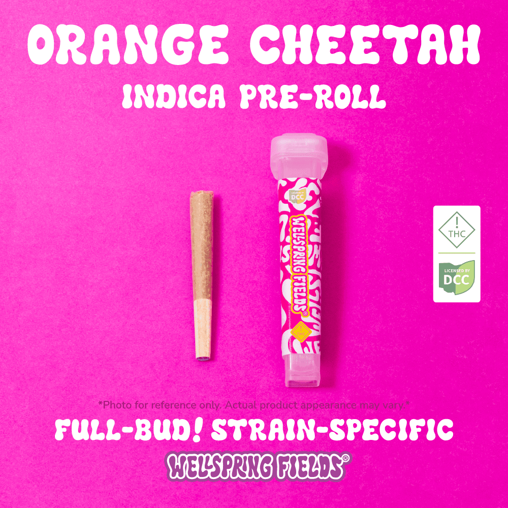 Orange Cheetah (SSU) Pre Roll | 0.35g | Indica