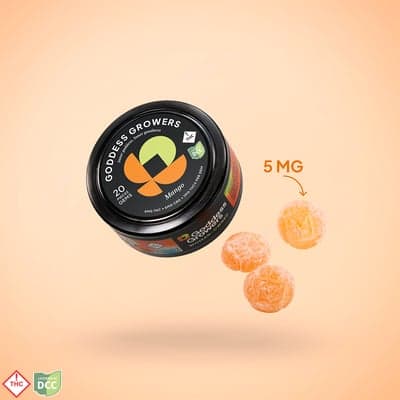 Gummies - Mango 1:1 CBD (20pk) 100mg
