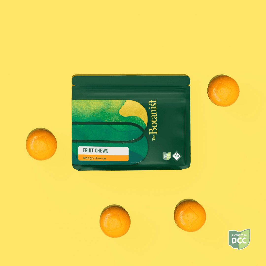 The Botanist - Mango Orange - Fruit Chews - 100mg (4pk) - Sativa