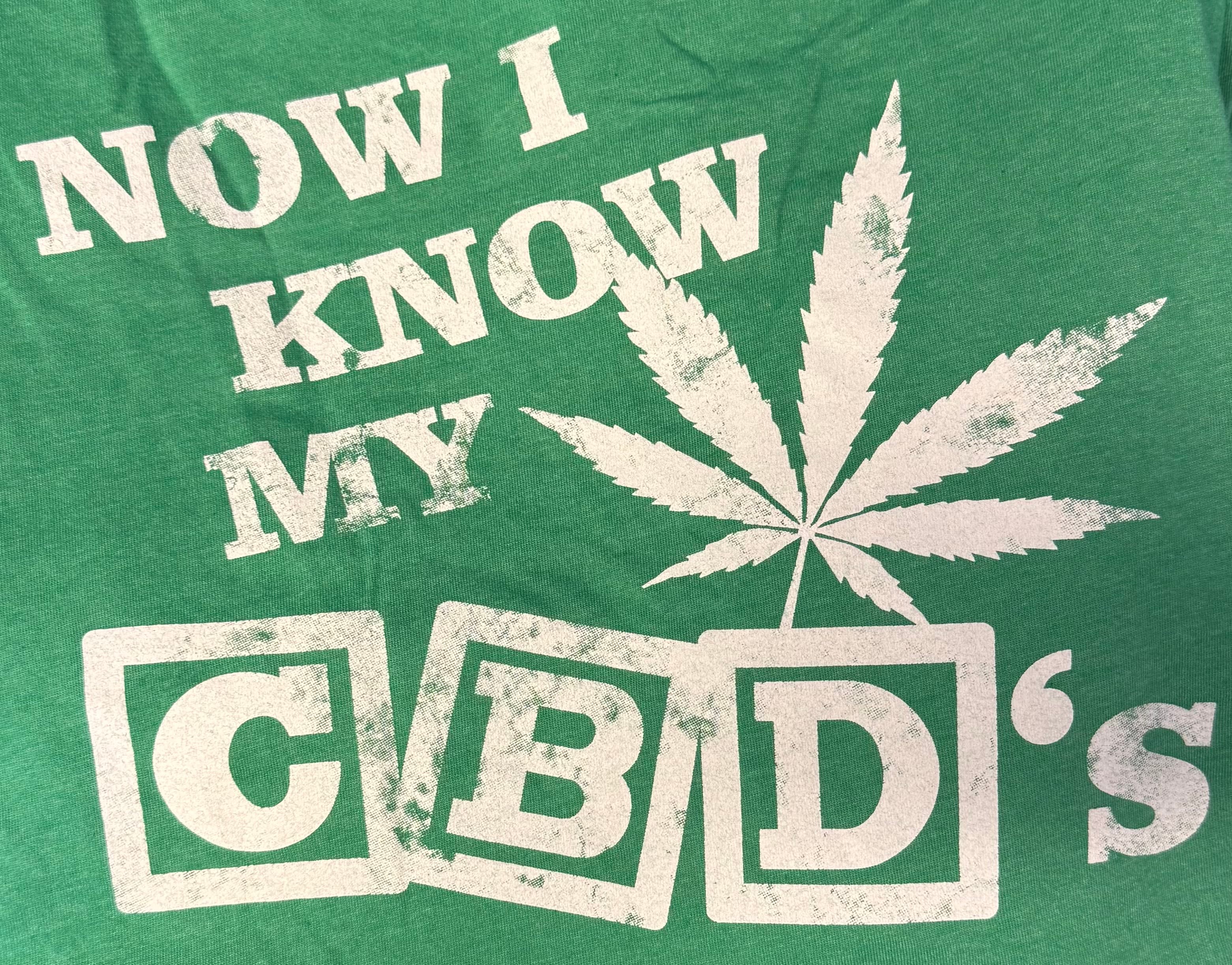 Shirt Now Know My Cbd