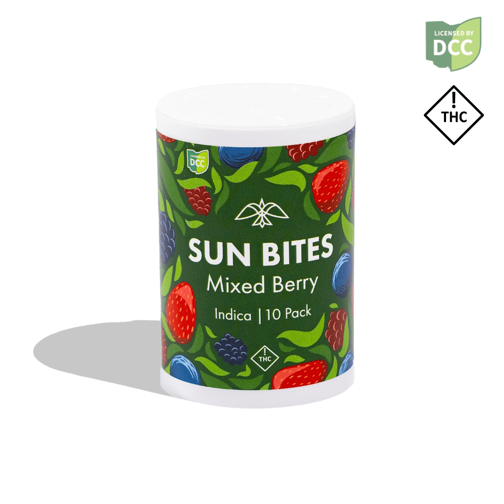 Mixed Berry (I) Sunbites - Gummies - 100mg - 10pk