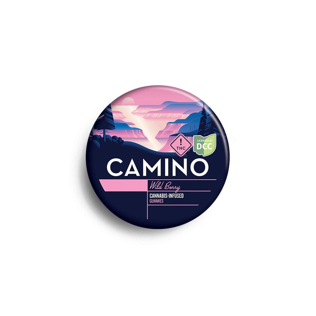 Camino Wild Berry Gummies 500mg (25mg ea | 20-Pack)