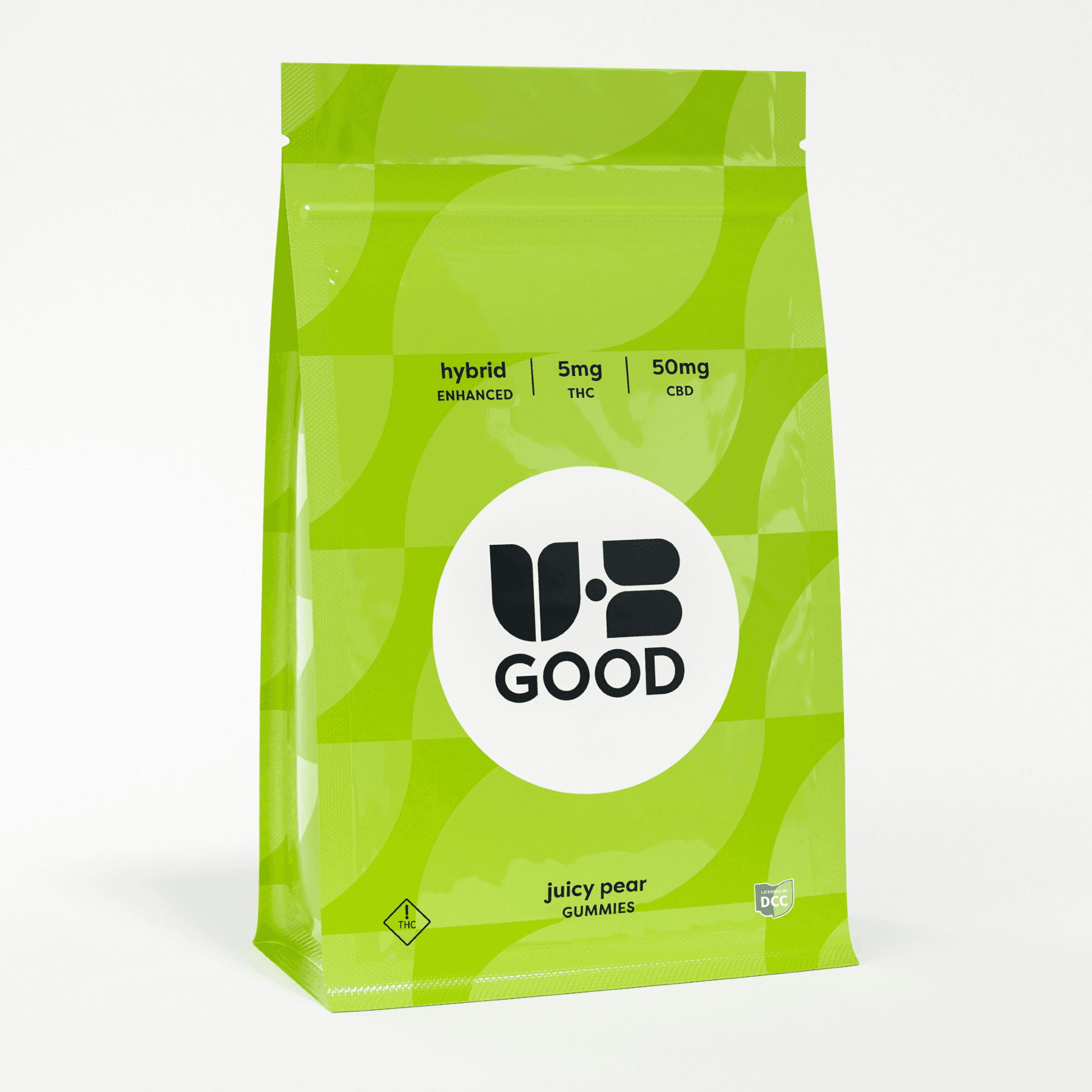 Juicy Pear 10:1 CBD:THC Go Gummies (H)