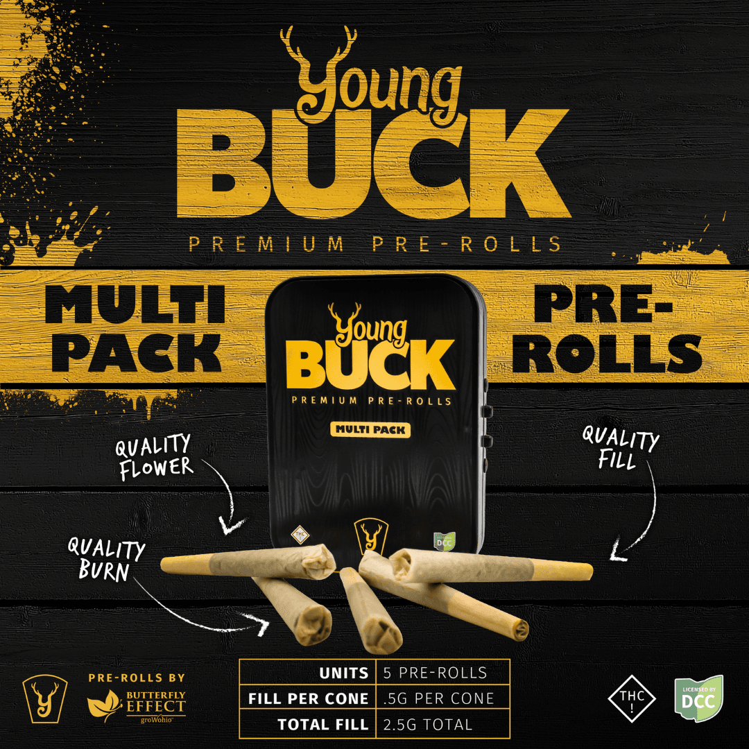 Black Jack | 5pk 0.5g Prerolls